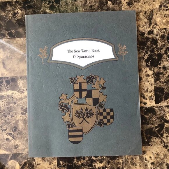 The New World Book of Sparacinos Genealogy Paperback - Picture 1 of 10